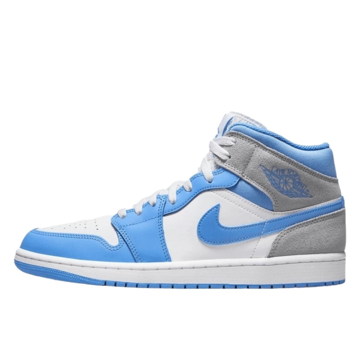 Air Jordan 1 Mid University Blue Grey