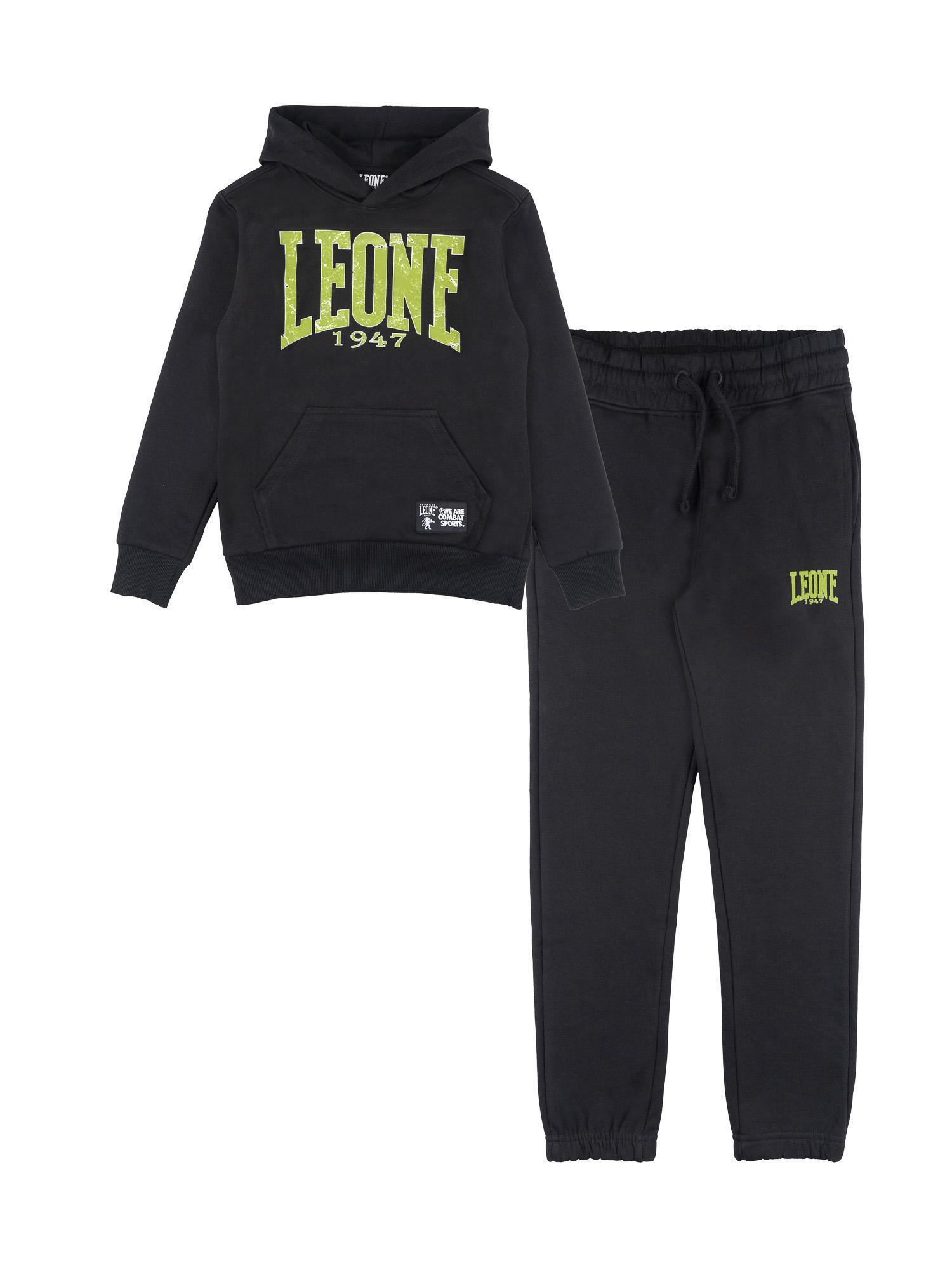Leone 1947 Street Style Winter-Trainingsanzug zum Überziehen, Kapuze für Kinder