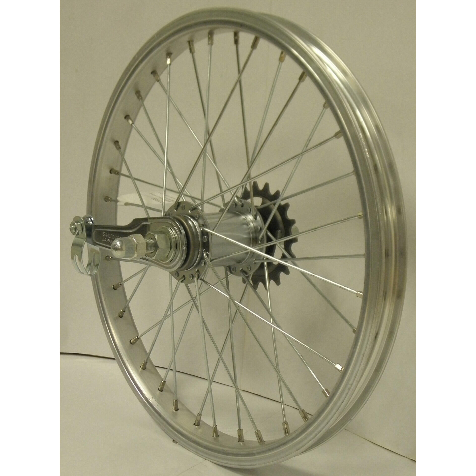 Koło tylne Shimano 16x1,75 aluminium 36 szprych z piastą hamulcową