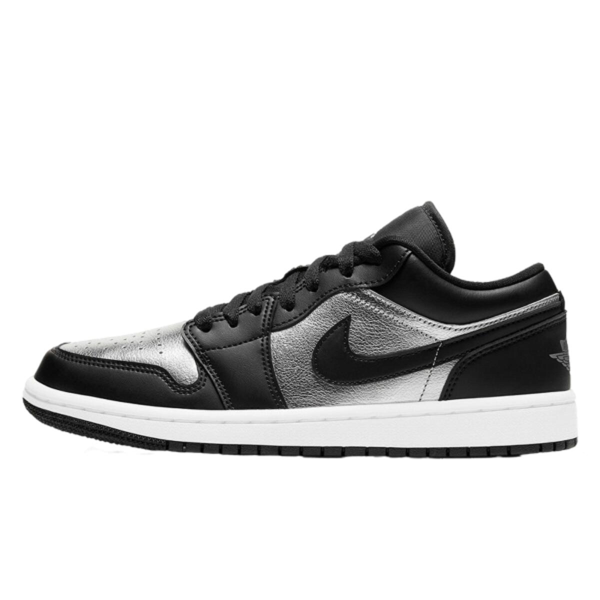 Nike Air Jordan 1 Low SE Black Metallic Silver