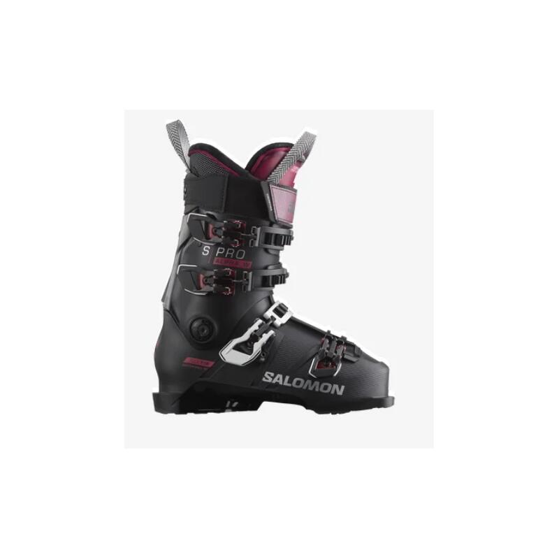 Buty narciarskie Salomon S/PRO ALPHA 110 W GW - Czarne / Bordowe / Srebrne