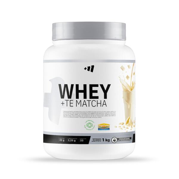 Serwatka z herbata Matcha - 1 kg białej czekolady MASMUSCULO