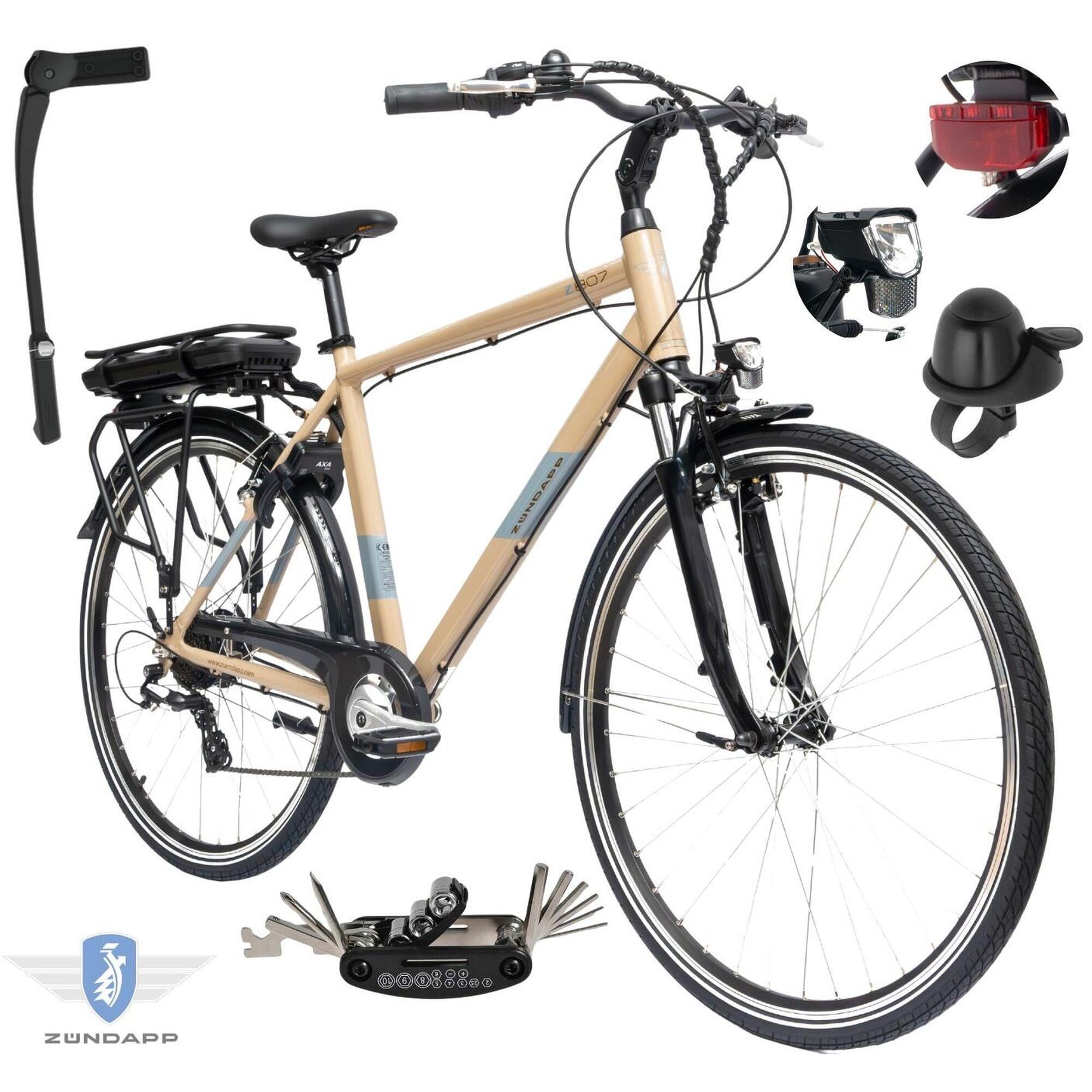 Rower Elektryczny Męski Trekkingowy 28 SHIMANO 2025 Aluminium 250 W LCD