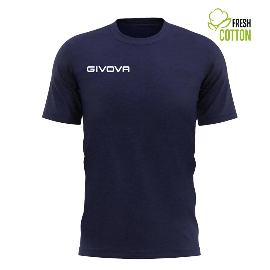 Bawełniana koszulka Givova Fresh Granatowa 2xl