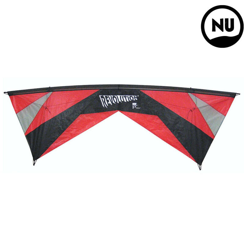 Latawiec akrobacyjny Revolution EXP Reflex czerwono-czarno-szary VSRV00112