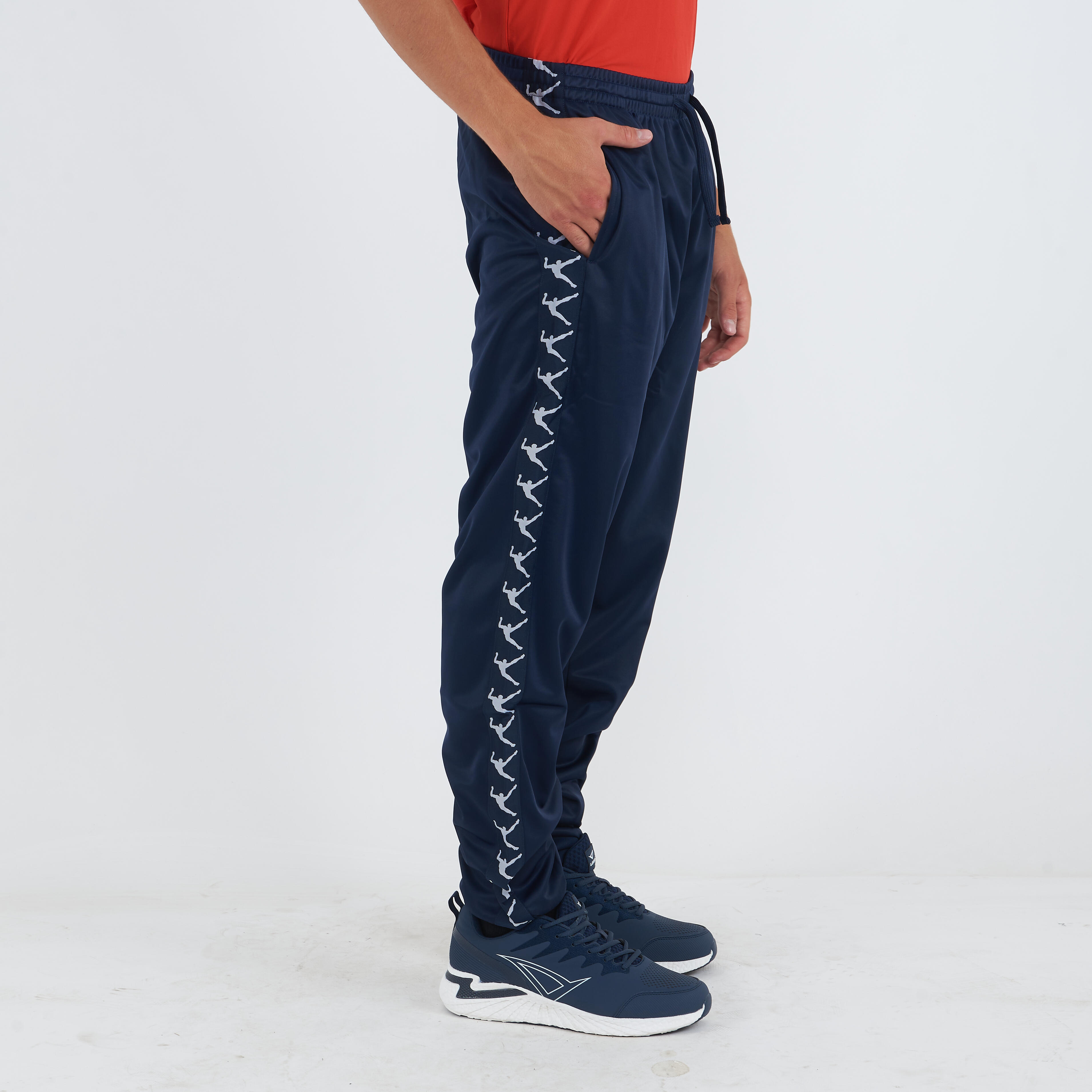 Spodnie sportowe PYM z acetatu