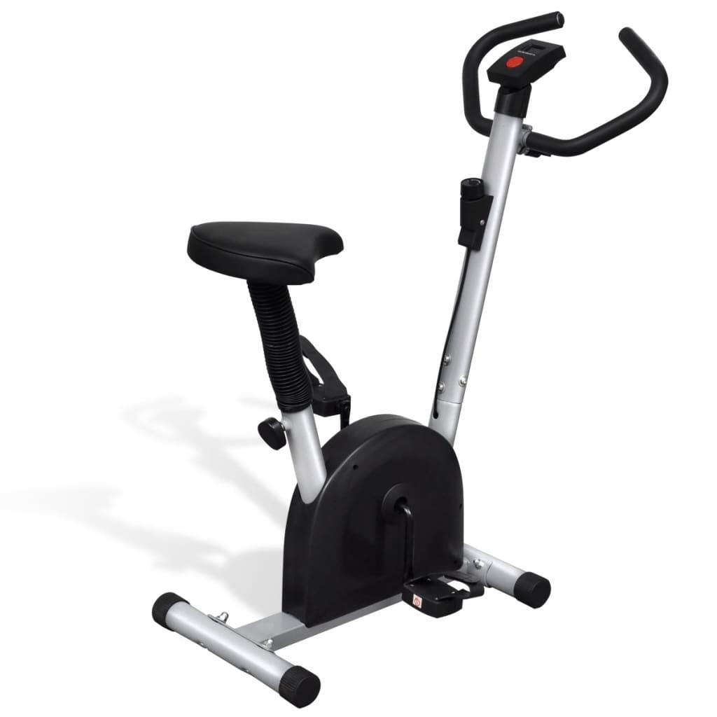 VidaXL Rower treningowy kompaktowy z regulowanym siodełkiem