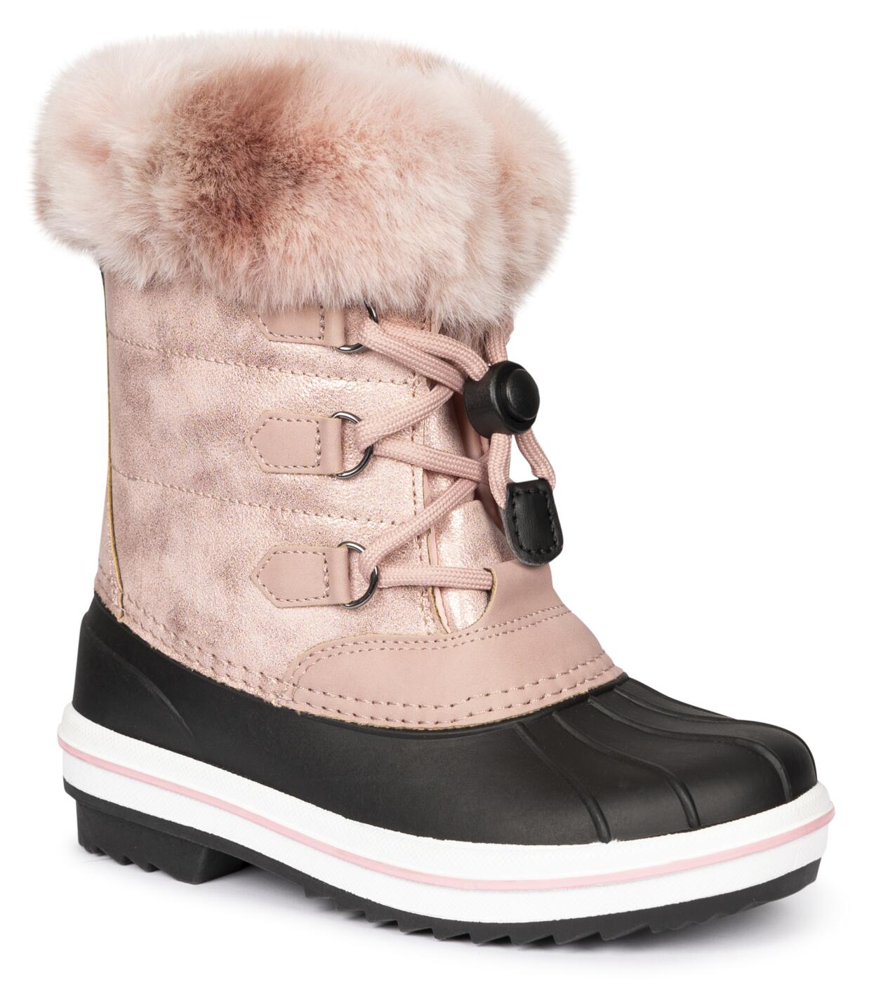 Trespass Eiry - Dziecięce buty śnieżne unisex w kolorze różowym