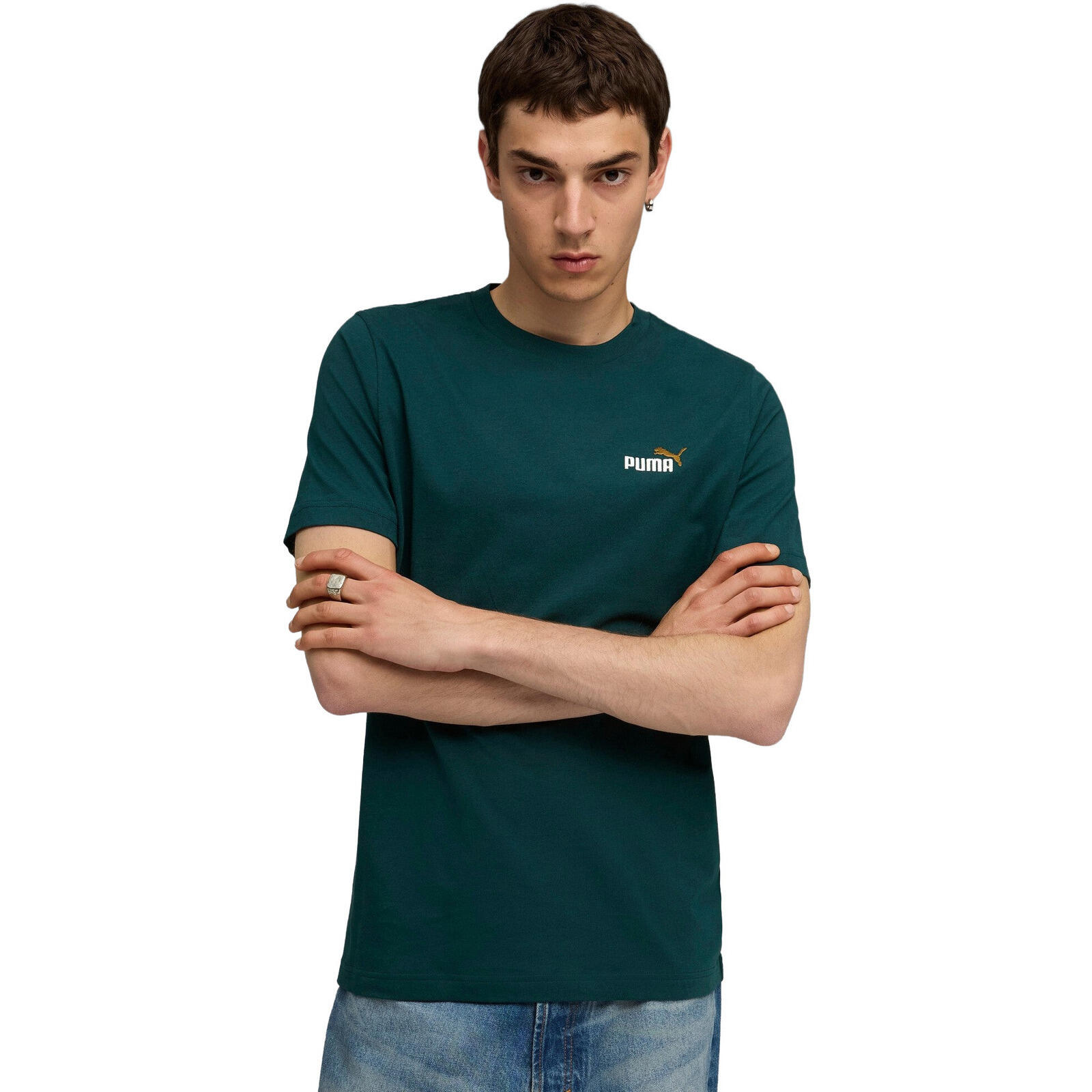 Koszulka męskie Puma Ess 2 Color Small No. 1 Logo Tee
