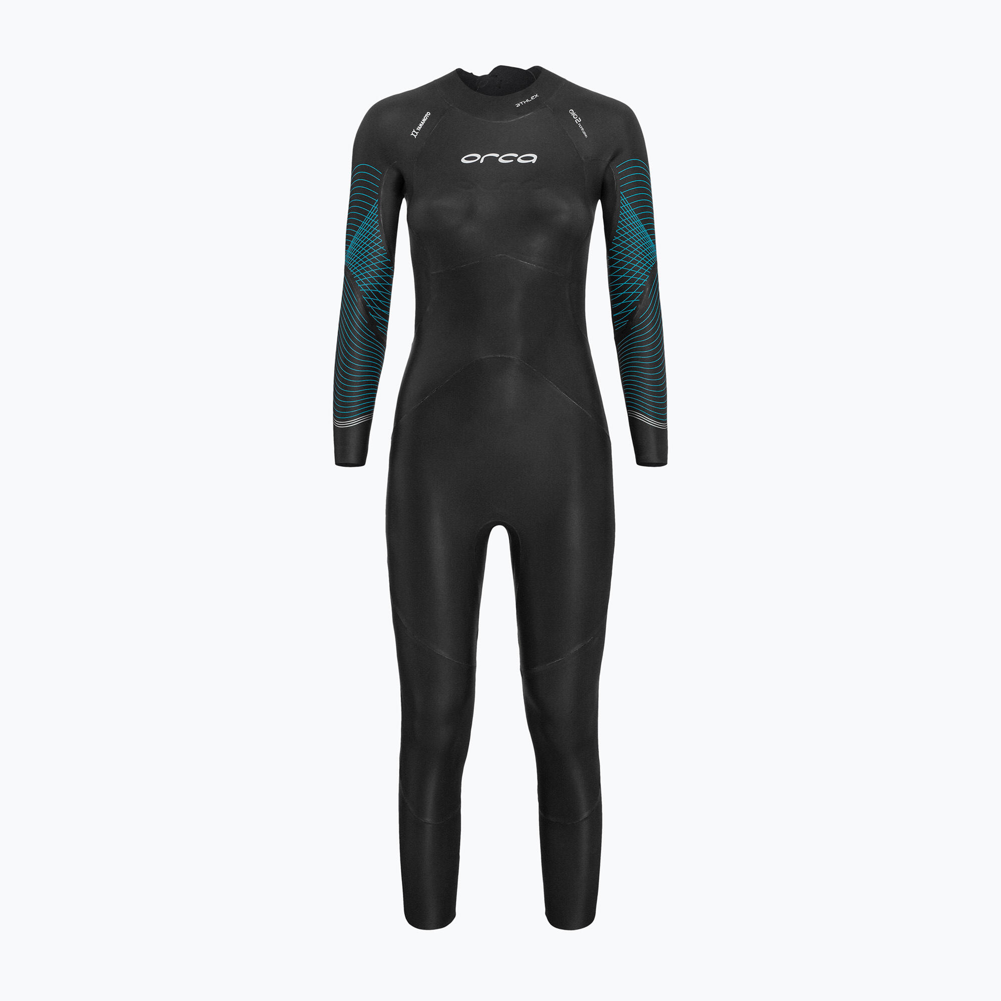 Pianka triathlonowa damska Orca Athlex Flex V2 4 mm black