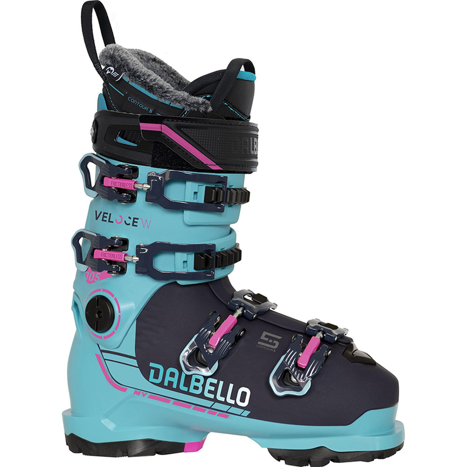 Buty narciarskie Dalbello Veloce 105 MV W Caraibi Blue dla kobiet