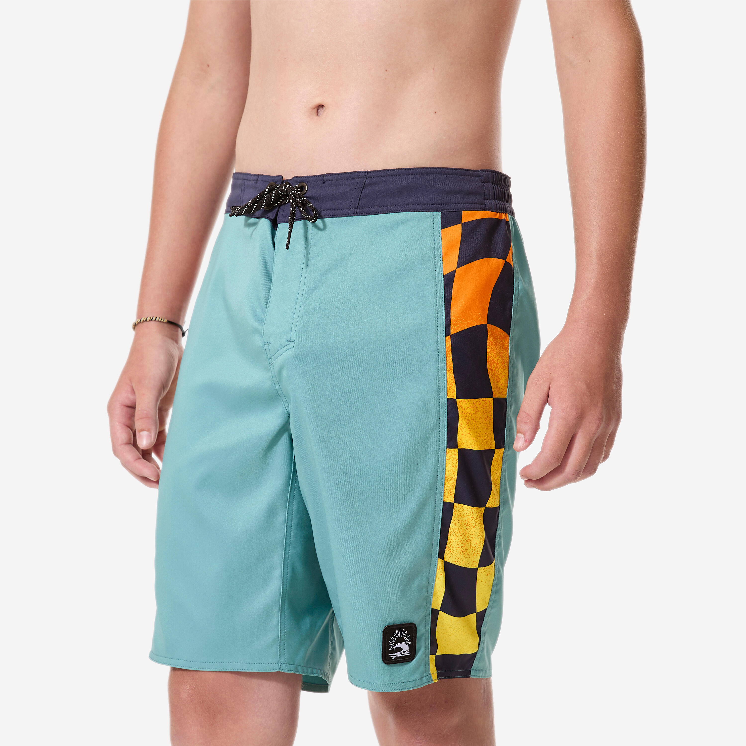 Spodenki surfingowe dla dzieci Decathlon 900 Checkboard