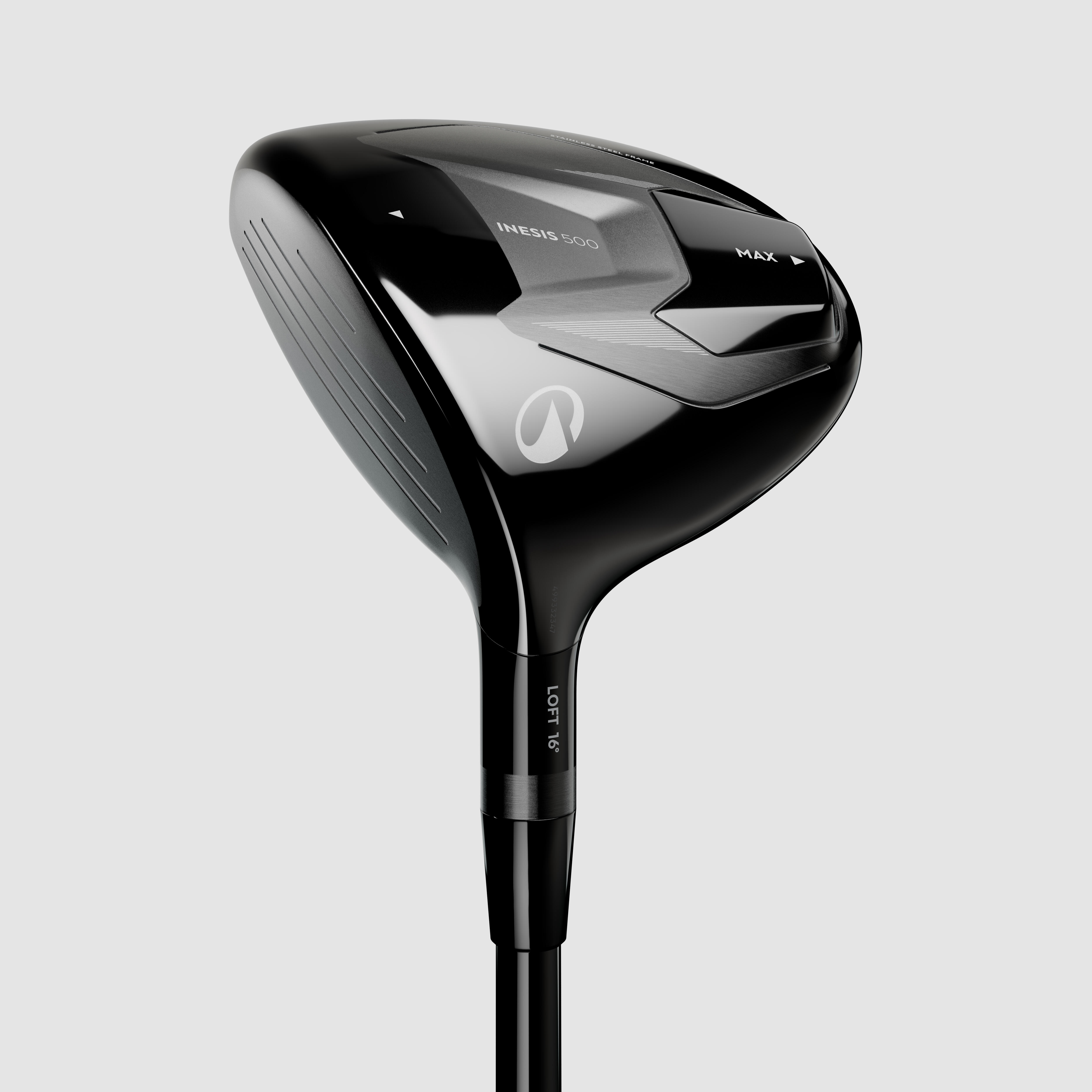 Kij golfowy wood nr 3 Inesis Max 500 senior/lady wolny swing dla leworęcznych
