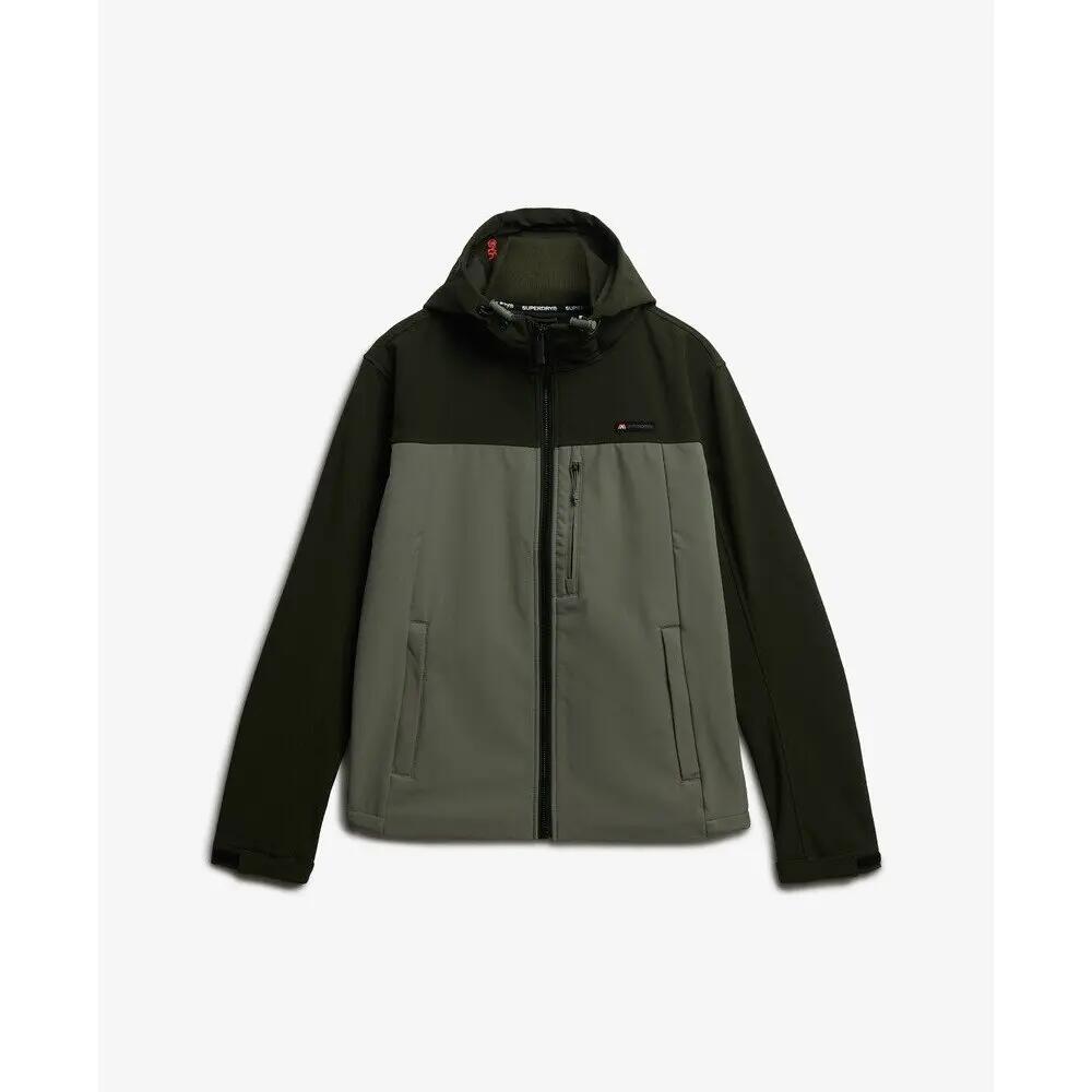Kurtka softshell z kapturem Superdry