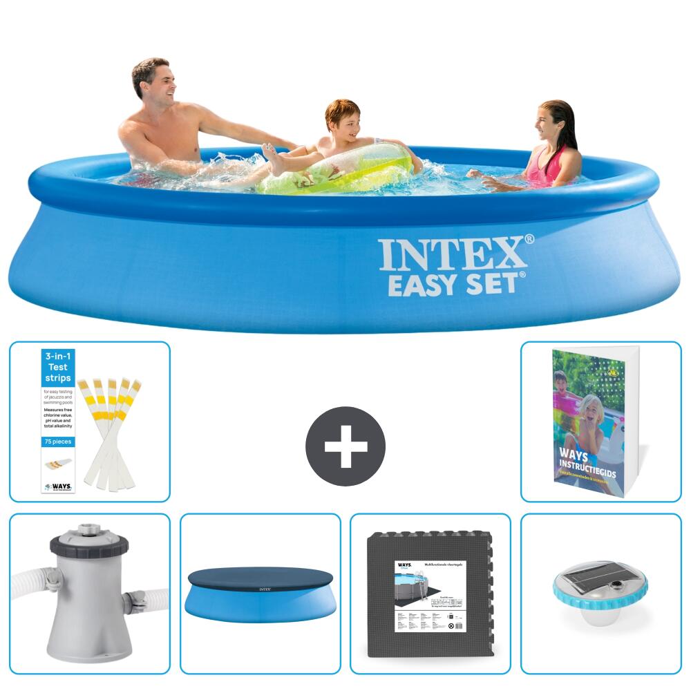 INTEX Basen Easy Set Okrągły - 305x61 cm - 7-częściowy S312
