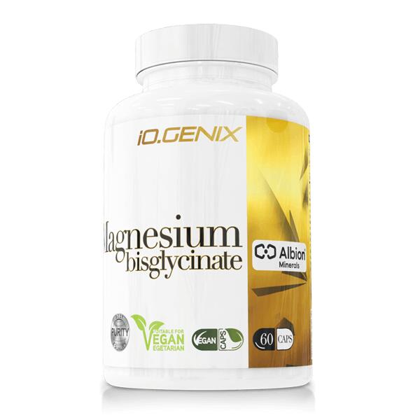 Bisglicynian magnezu - 60 kapsułek IO.Genix