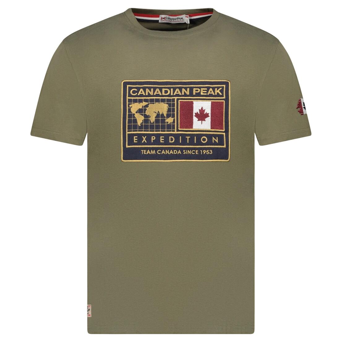 Koszulka Canadian Peak JOFOTENEAK KAKI RM MEN 254 (RBMSZ1255H/CP-KAKI)