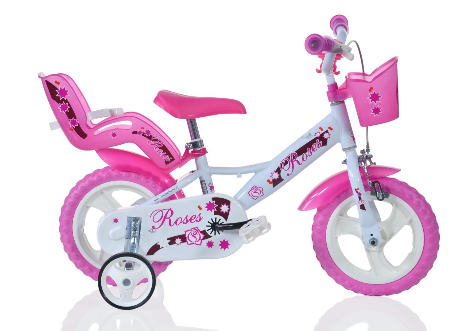 Rower dziecięcy z akcesoriami SCH ROSES 12″