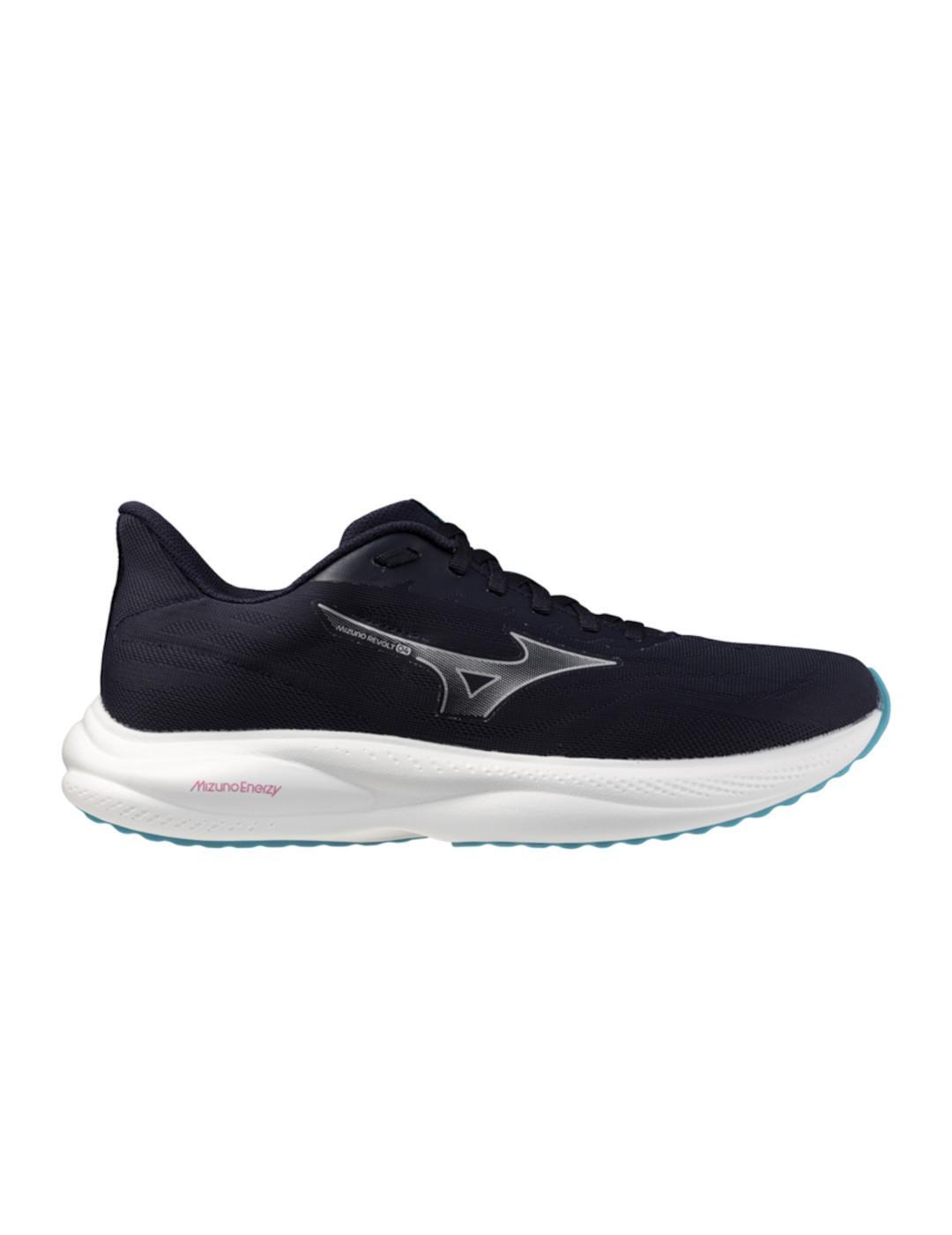 Buty do biegania męskie Mizuno Revolt 4 baritone blue/silver/capri bre