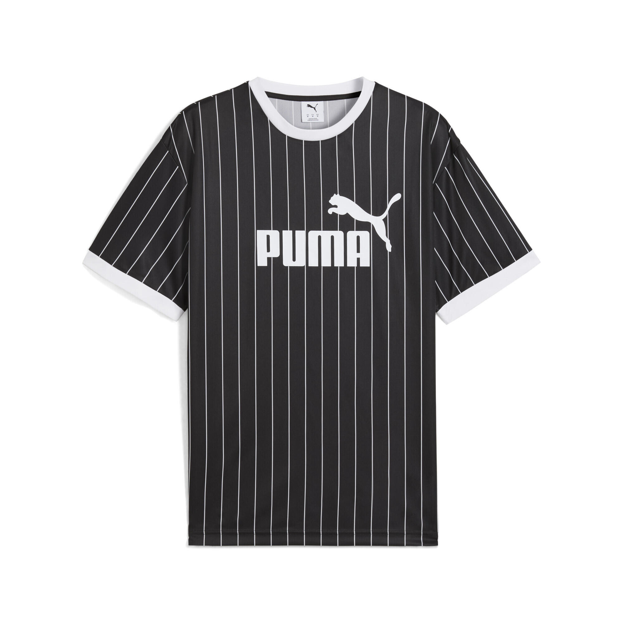 Męska koszulka Essentials w paski PUMA