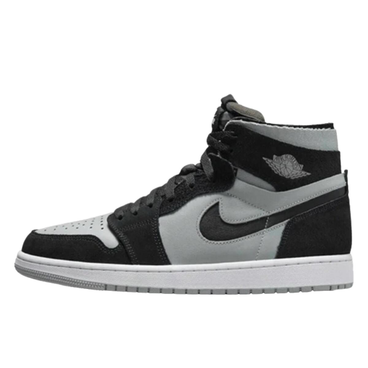 Air Jordan 1 Zoom CMFT Black Light Smoke Grey