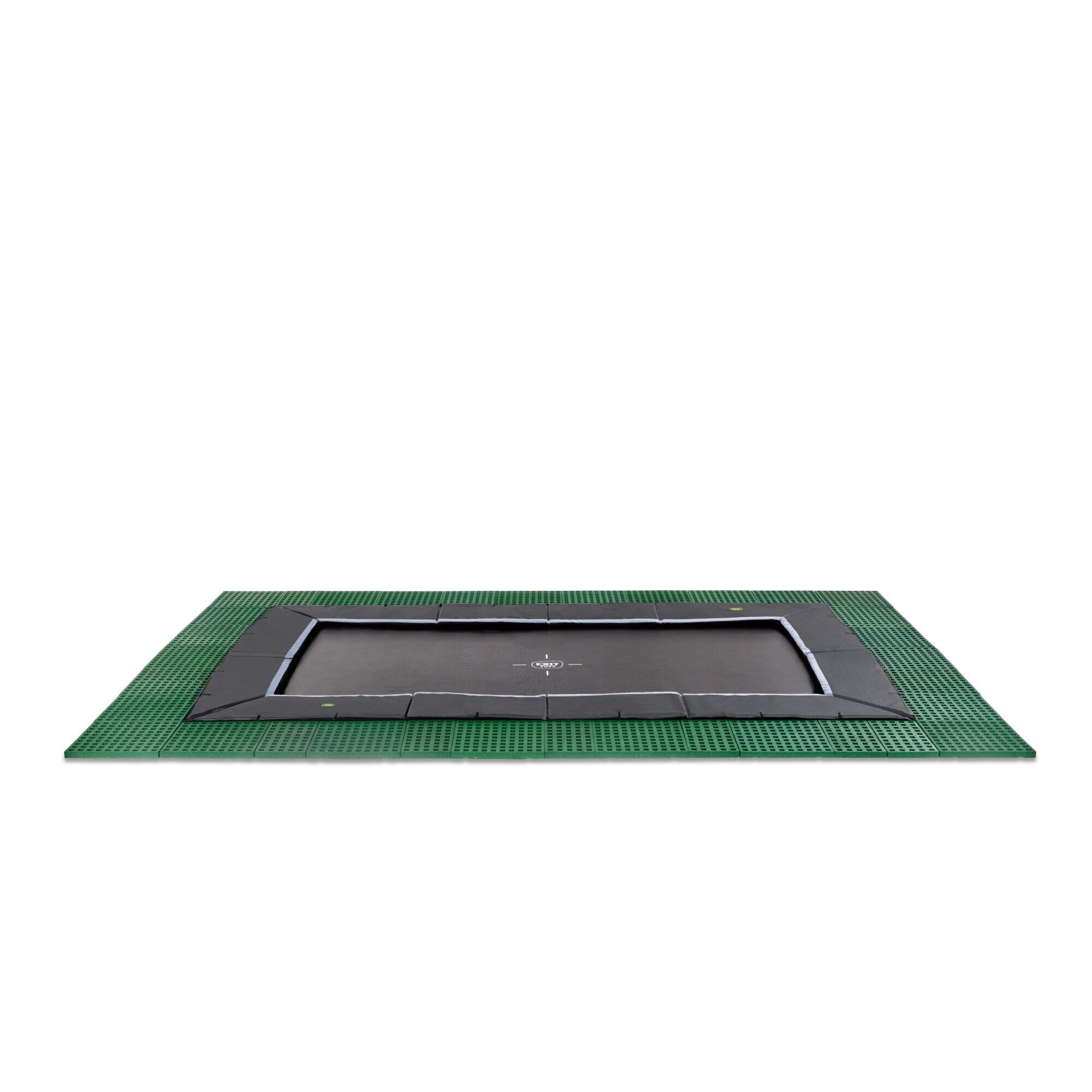 Trampolina naziemna Dynamic z płytkami zabezpieczającą Freezone 275x458cm