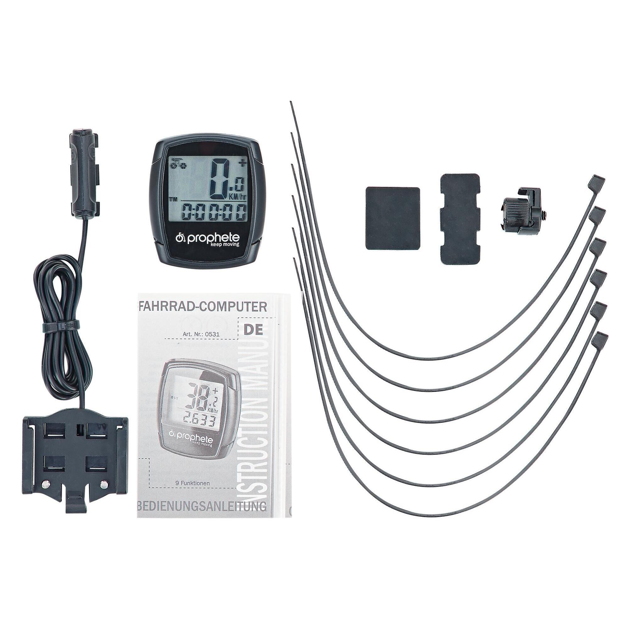 Komputer rowerowy  9 funkcji