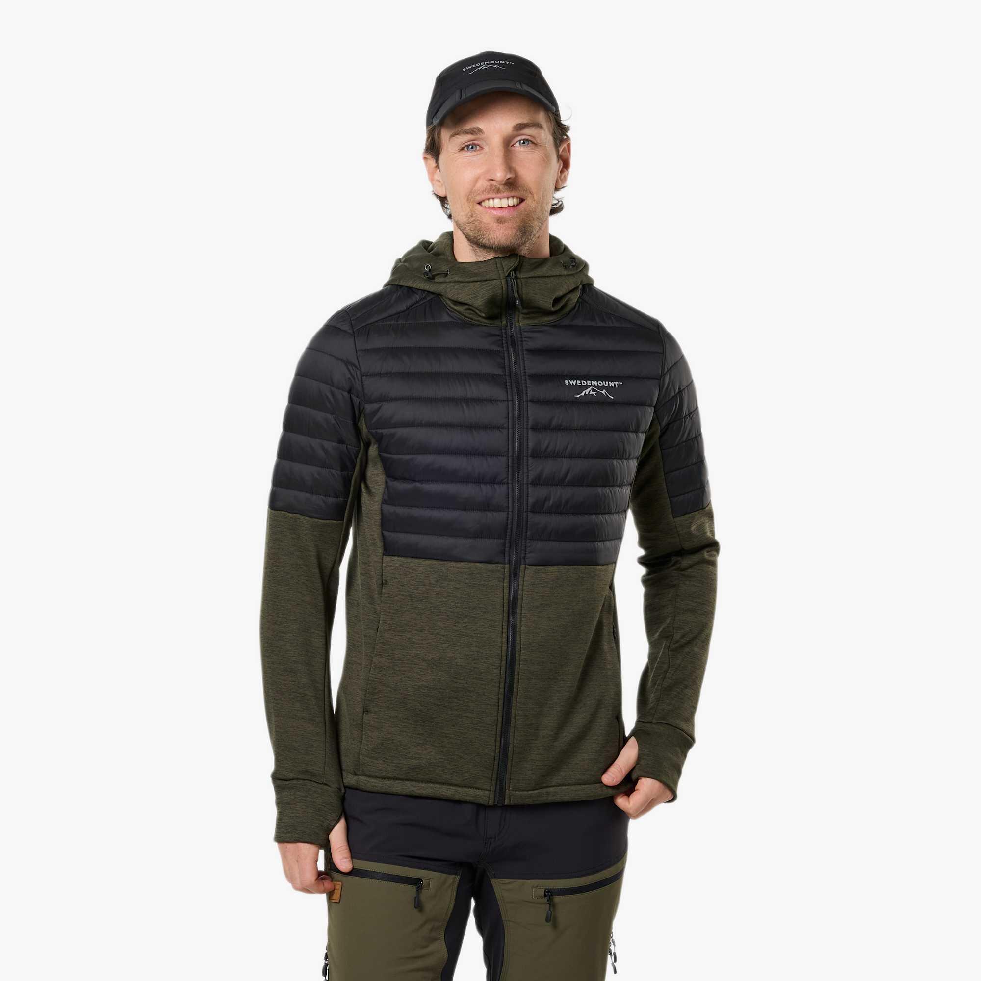 Kurtka Outdoor Wędrówki Mężczyzna Lofoten Izolujący