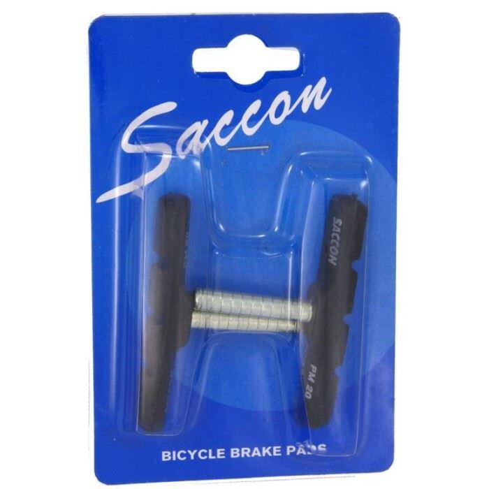 Klocki hamulcowe do roweru Saccon V-Brake trzpień PM20 blister (2 sztuki)