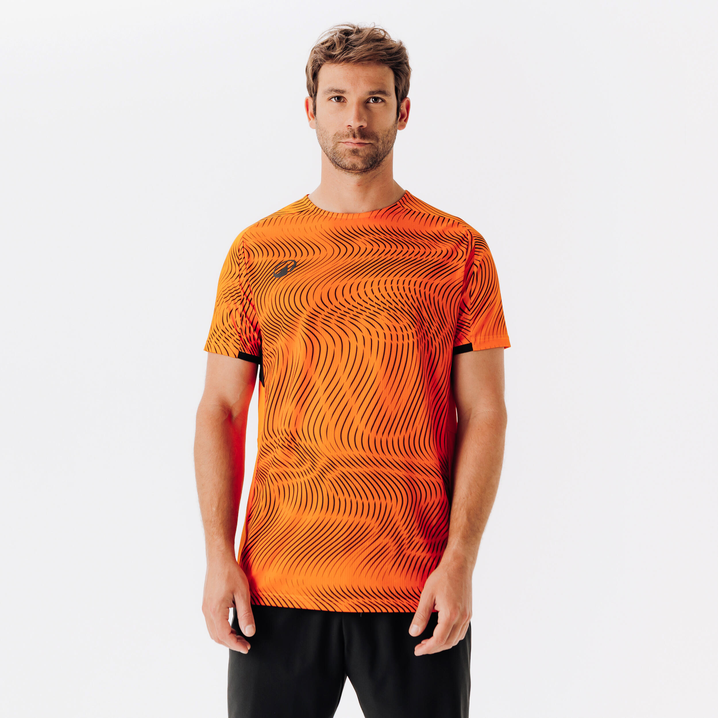 Koszulka piłkarska dla dzieci Kipsta Club Wavy