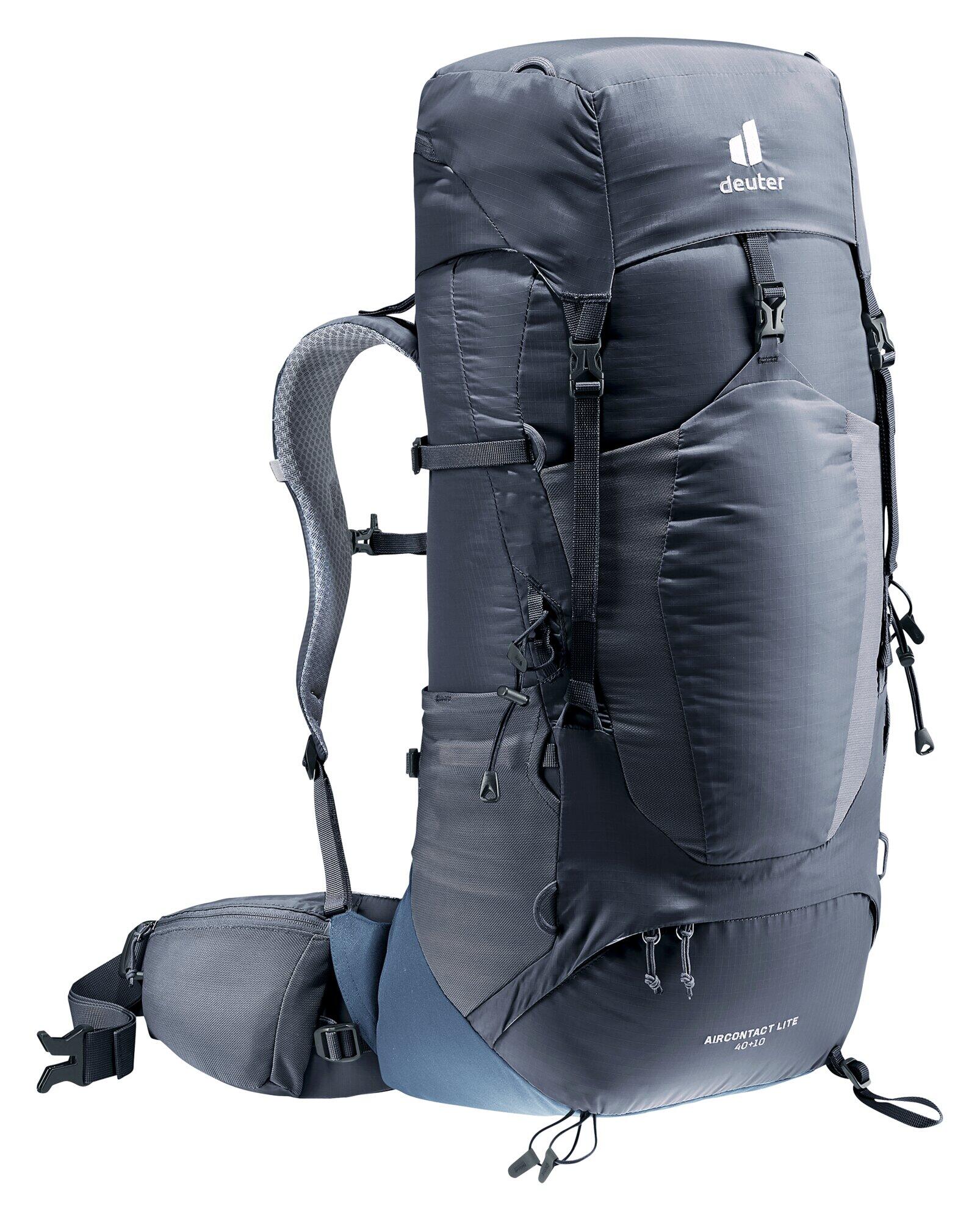 Plecak trekkingowy Deuter Aircontact Lite 40 + 10 - black/marine