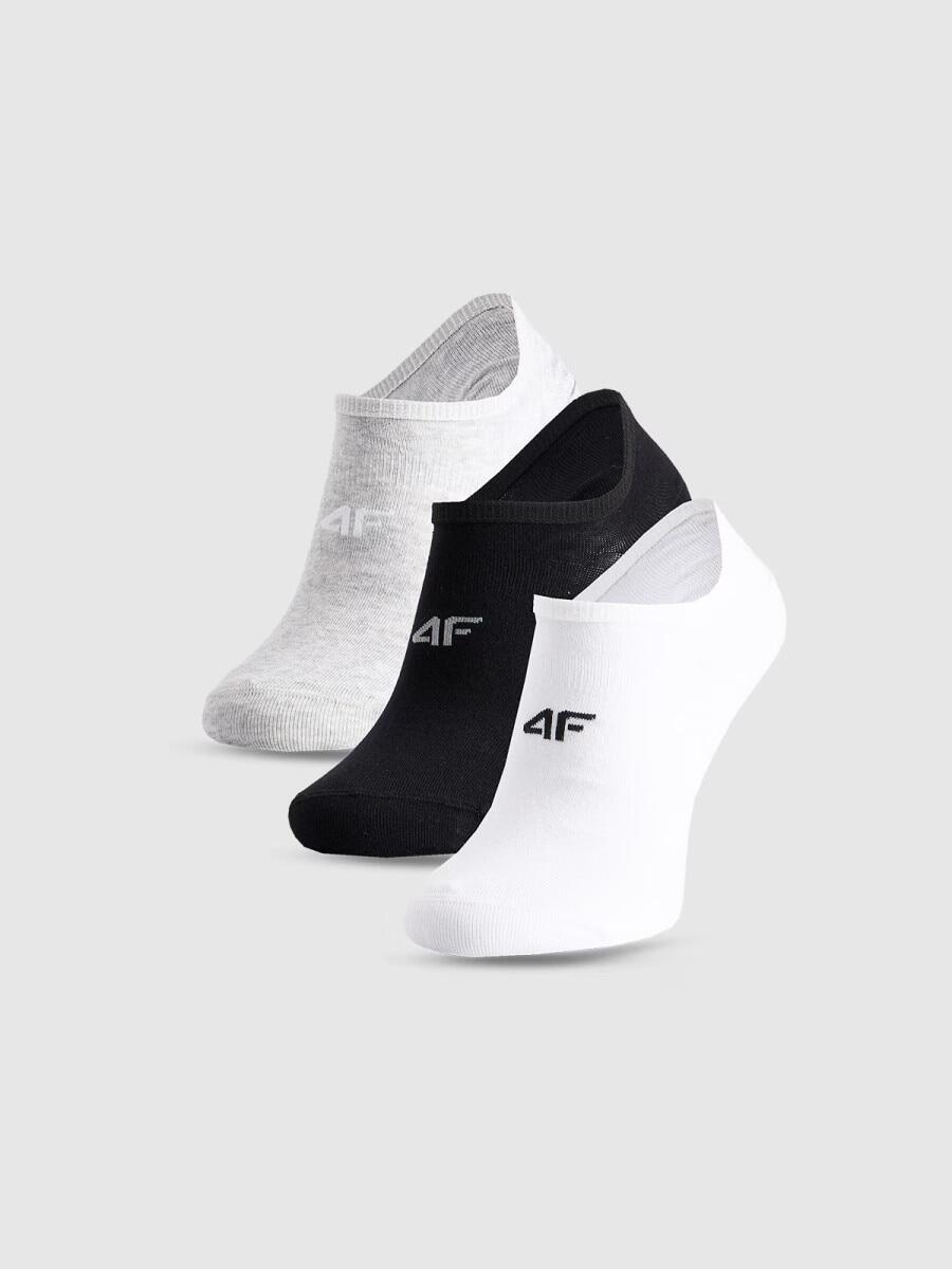 Skarpety casual stopki męskie (ZESTAW 3 szt.) 4F 4FWMM00USOCM477