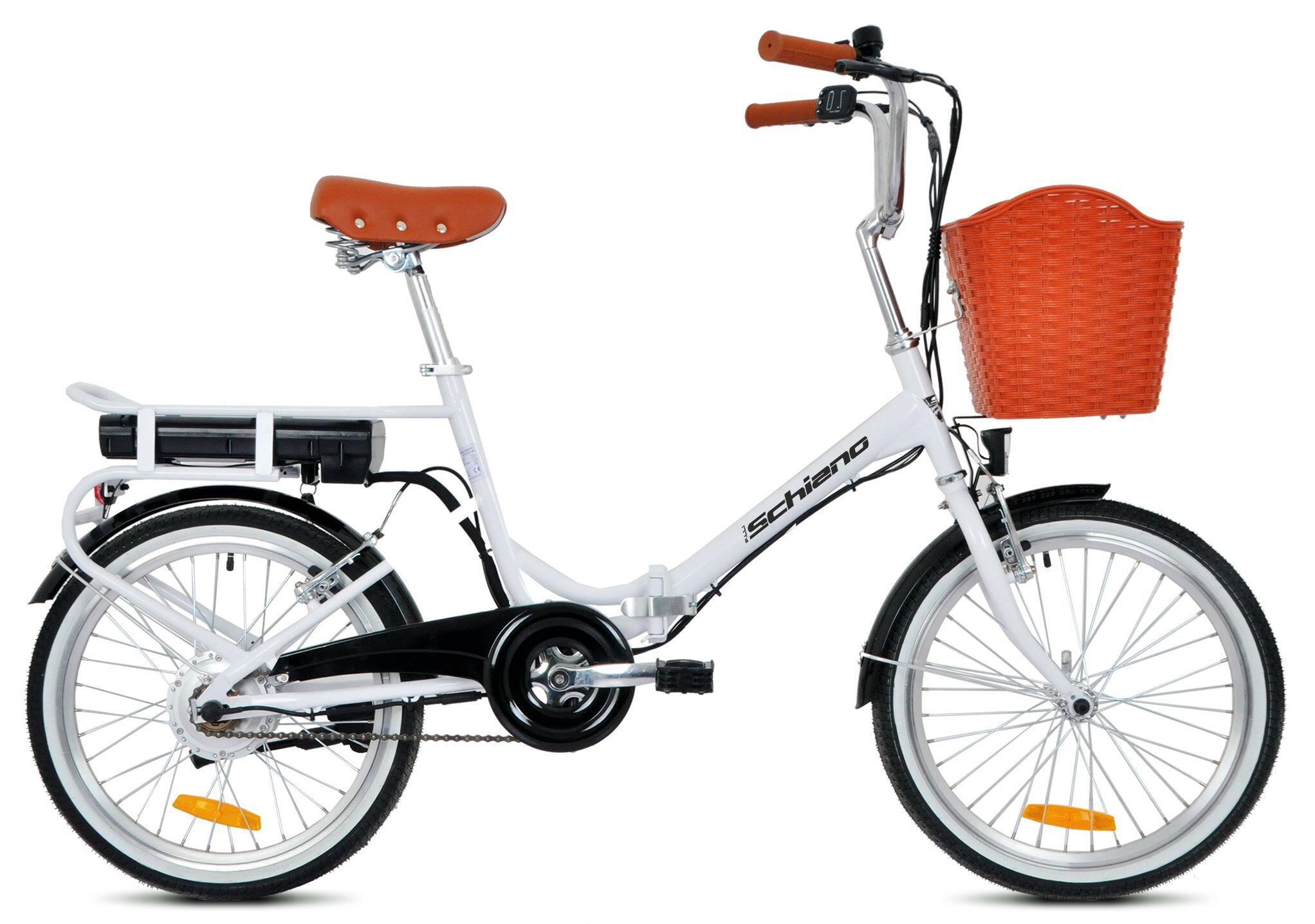 Rower elektryczny składany dla dorosłych 20″ stalowy 7.8 ah