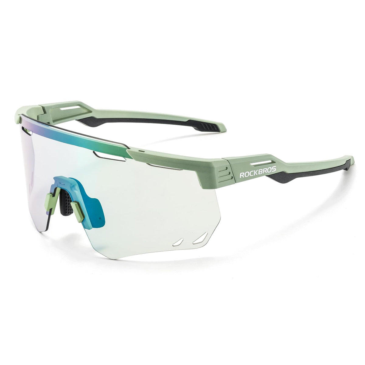 Modne sportowe okulary przeciwsłoneczne fotochromowe i wiatroszczelne