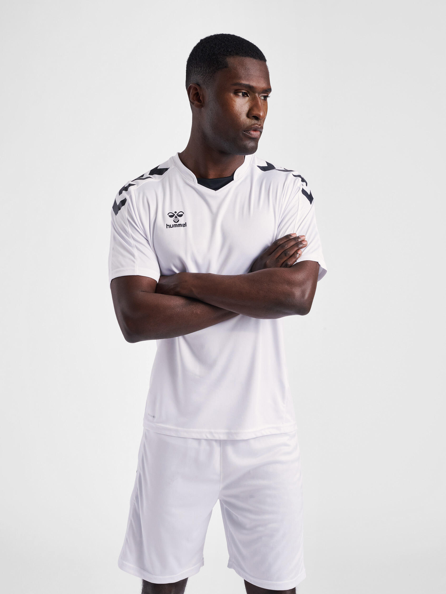 Koszulka piłkarska z krótkim rękawem męska Hummel Core XK Poly Jersey S/S