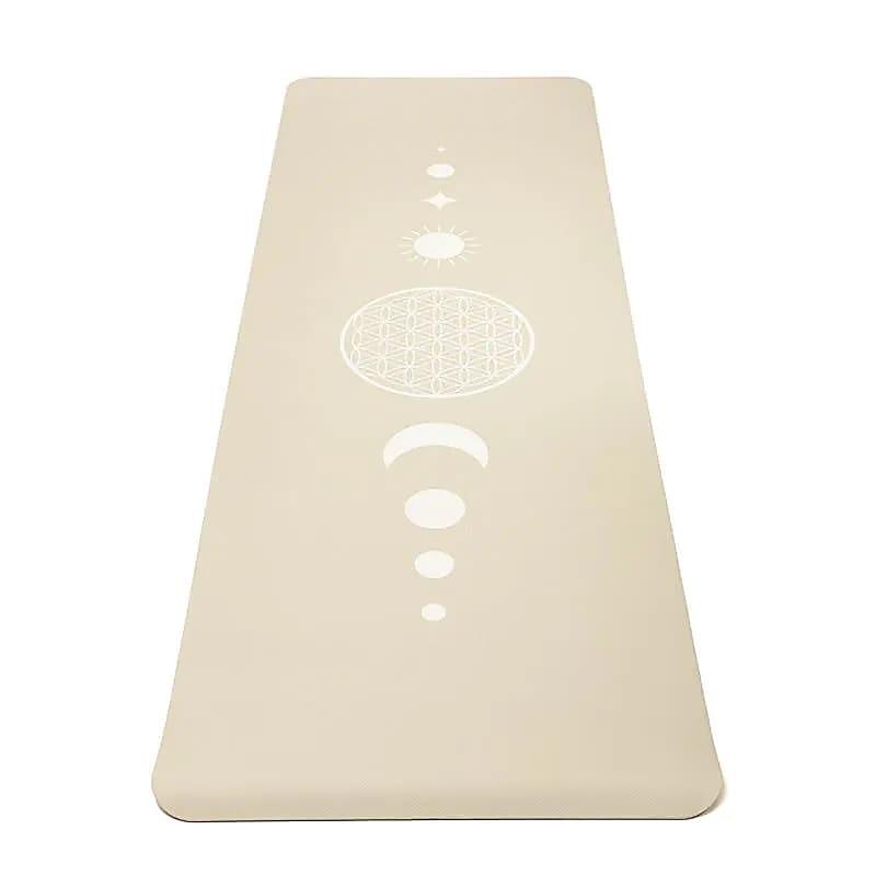 Mata do jogi Yogi & Yogini Premium TPE 5 mm Kwiat Życia