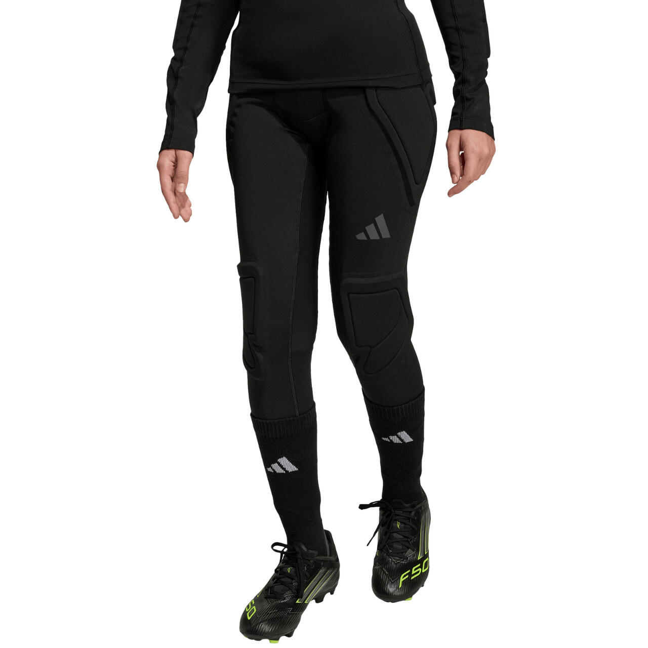 Legginsy bramkarskie dla dzieci adidas Padded Baselayer Long Tight