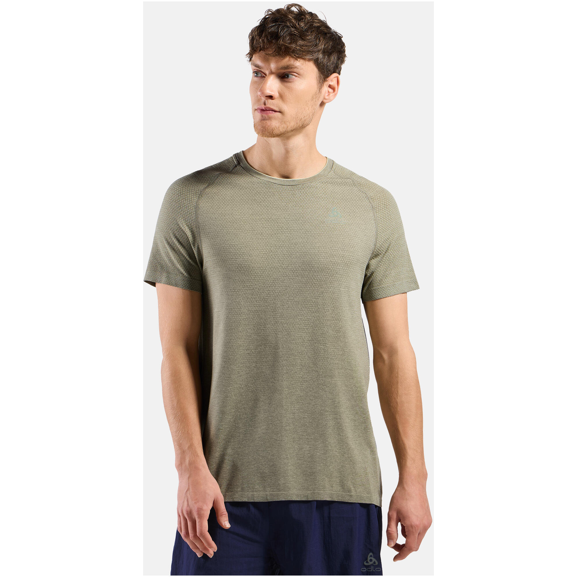 Koszulka męska Odlo ESSENTIAL SEAMLESS T-shirt crew neck l/s