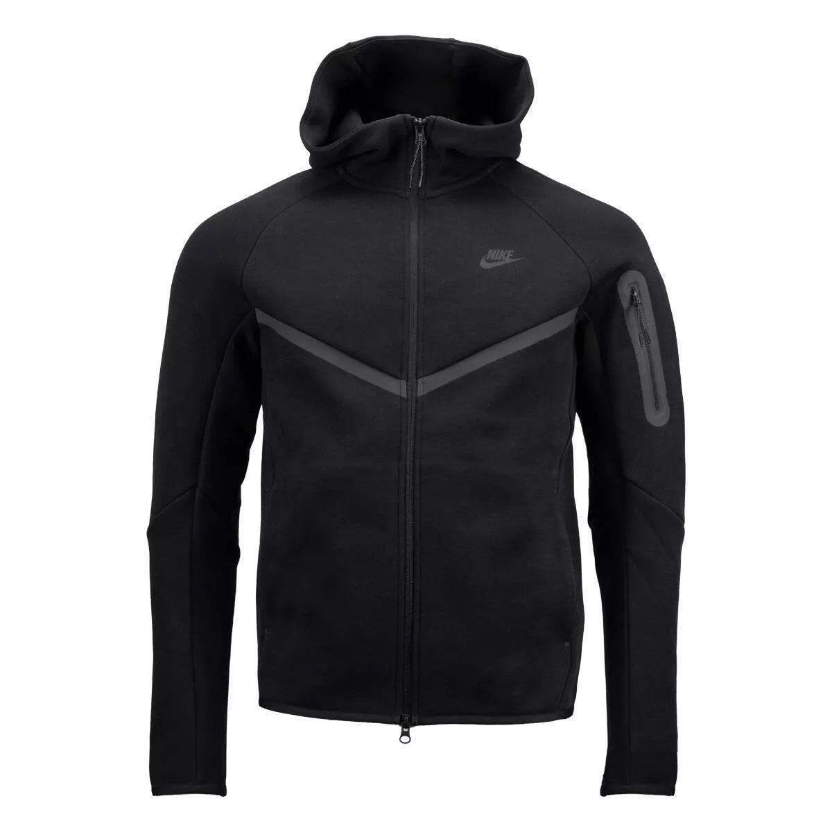 Bluza z Kapturem I Suwakiem Na Całej Długości Tech Fleece Rozmiar S Czarny - HV…