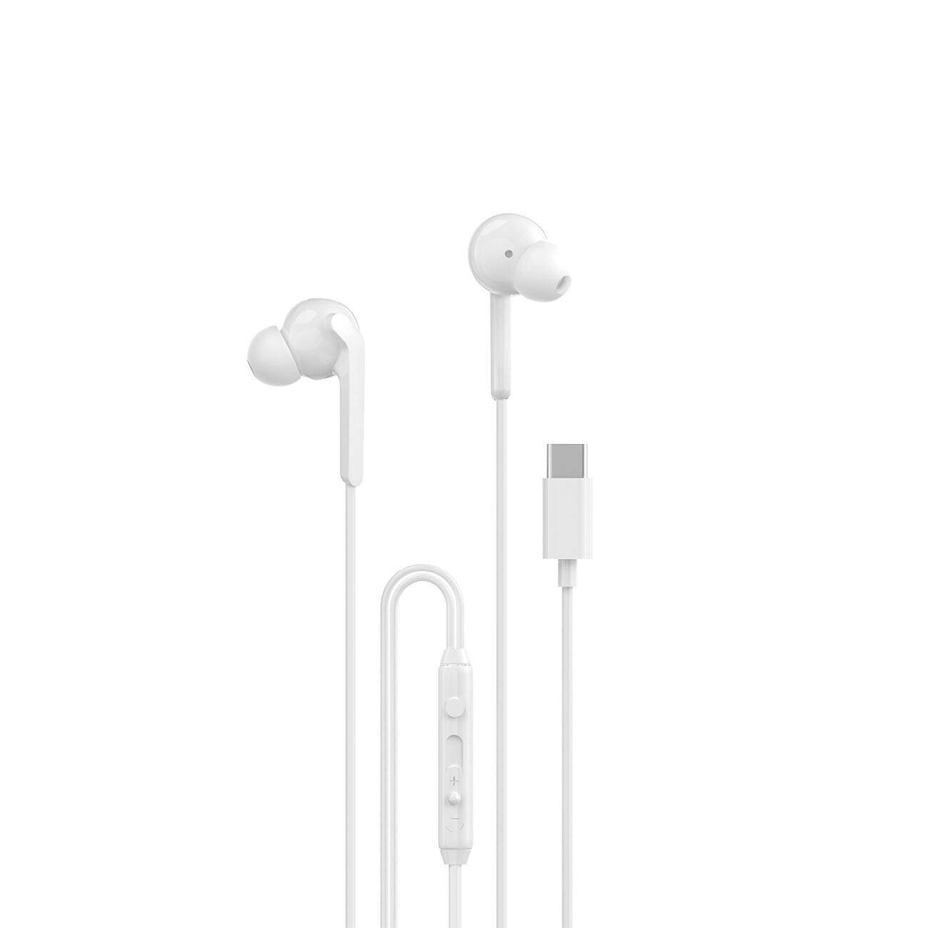 Słuchawki Dudao x3c+ przewodowe usb-c dokanałowe 1.2m