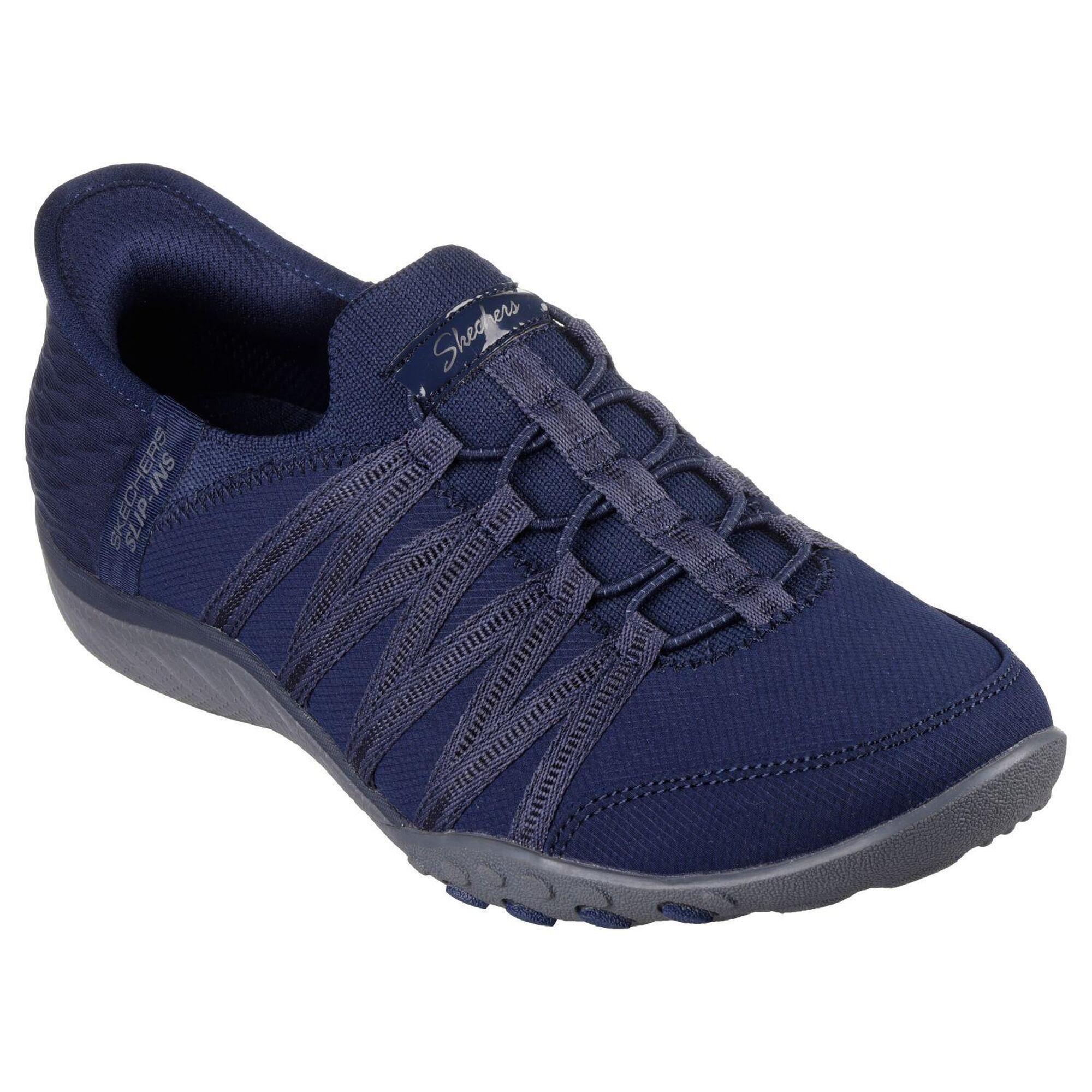 Buty sportowe Sneakersy damskie Slip-ins: Breathe Easy - Roll With Me