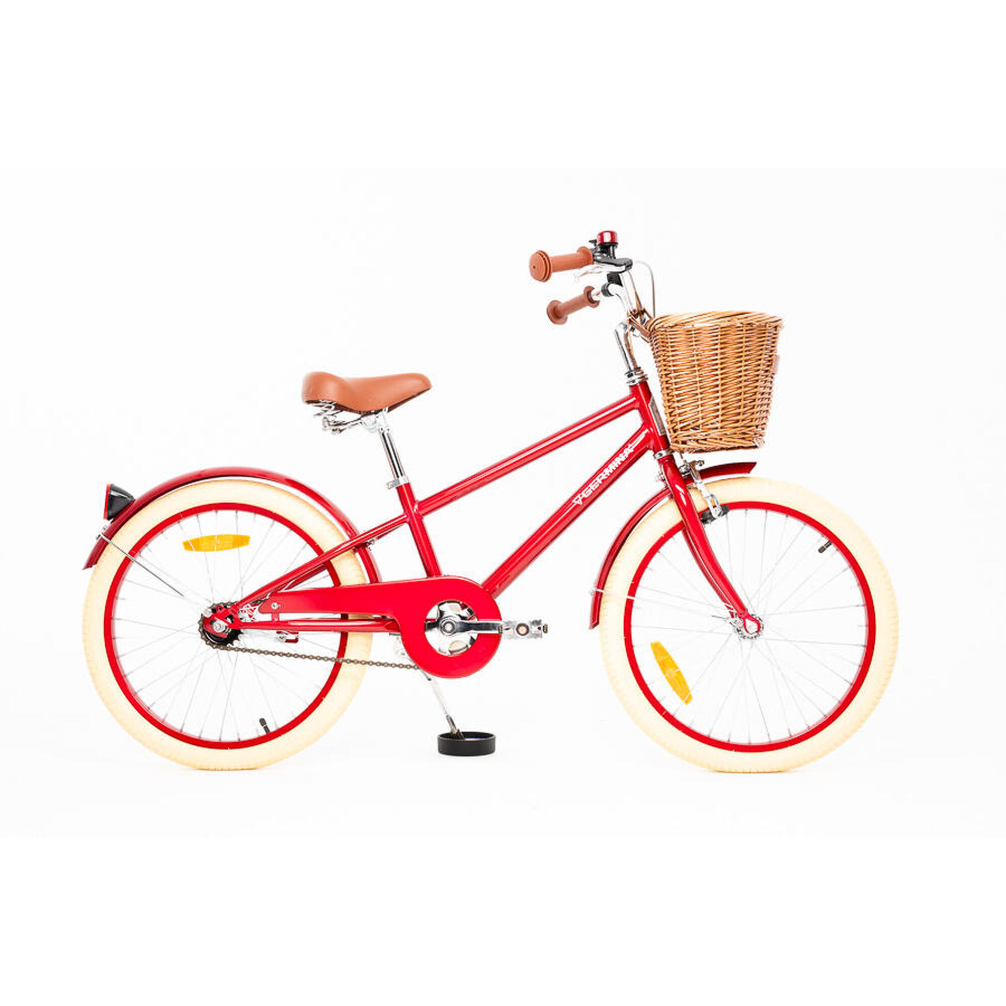 Rower dziecięcy 20 VINTAGE GERMINA koszyk stopka