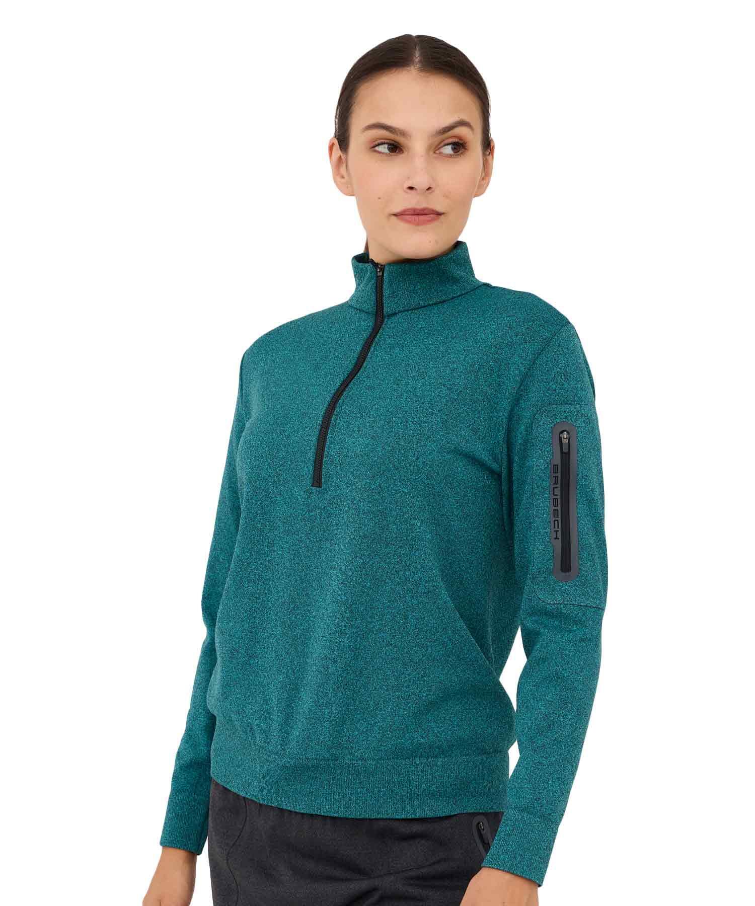 Bluza damska wełniana rozpinana Brubeck OUTDOOR MERINO