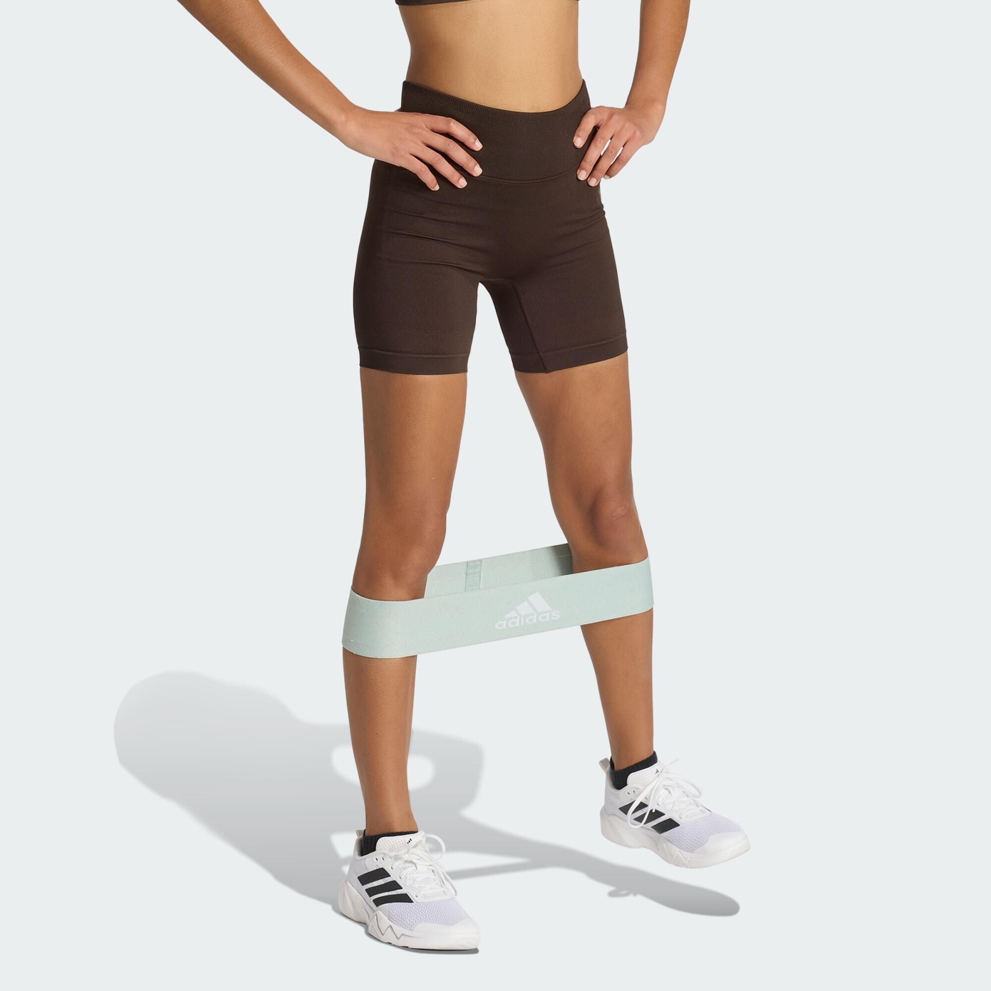 Legginsy Workout Essentials Scrunch z dzianiny o długości wewnętrznej strony