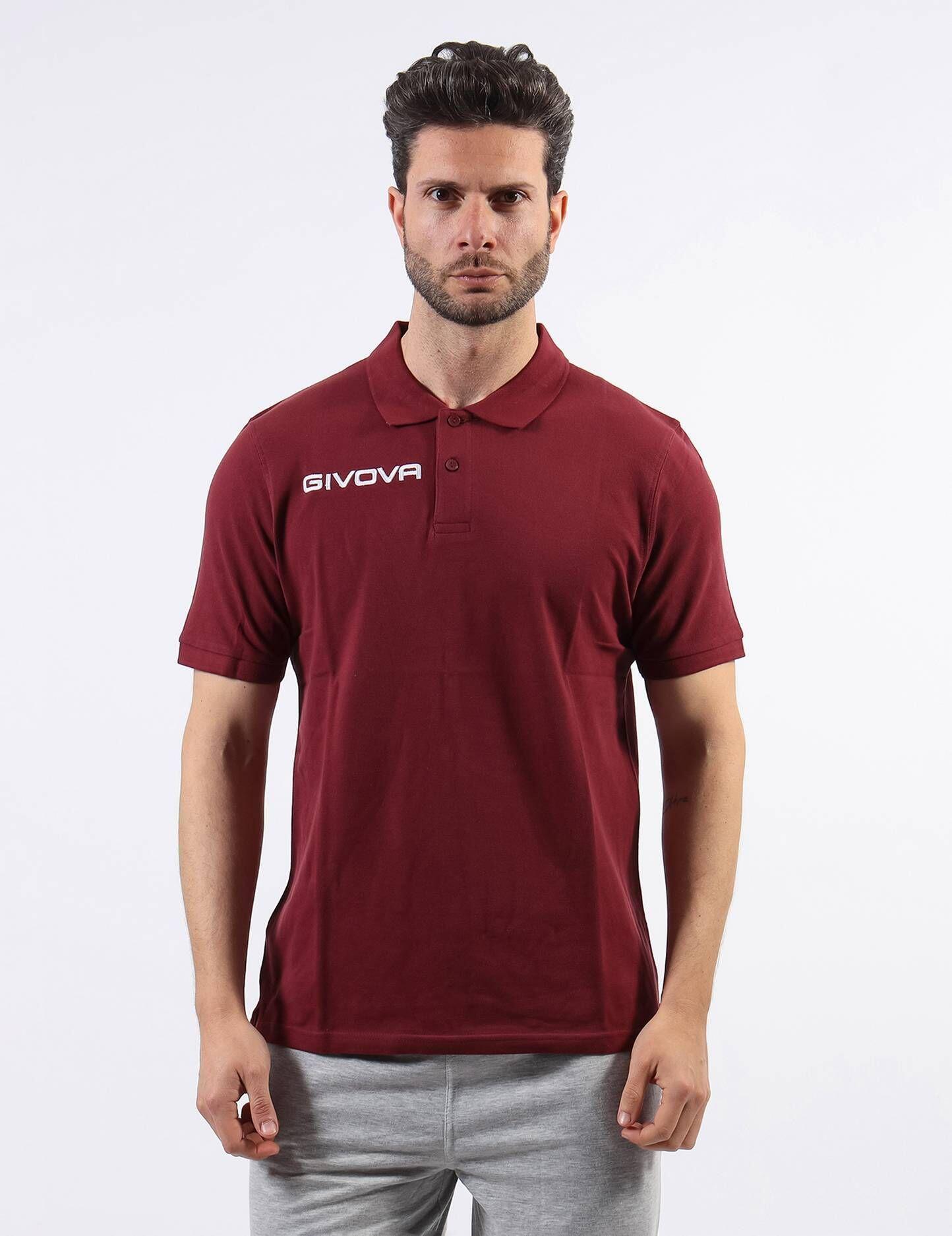 Koszulka polo Givova Polo Cotone Piquet Summer Red