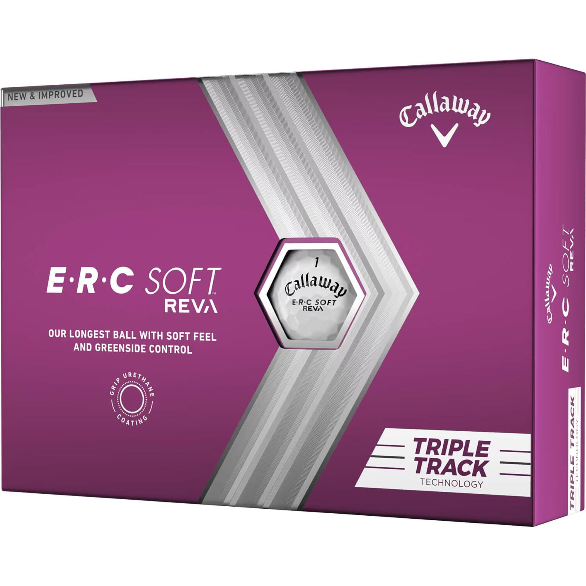 Фото - Гольф Callaway Piłki golfowe ERC Soft REVA x12 Uniwersalny 