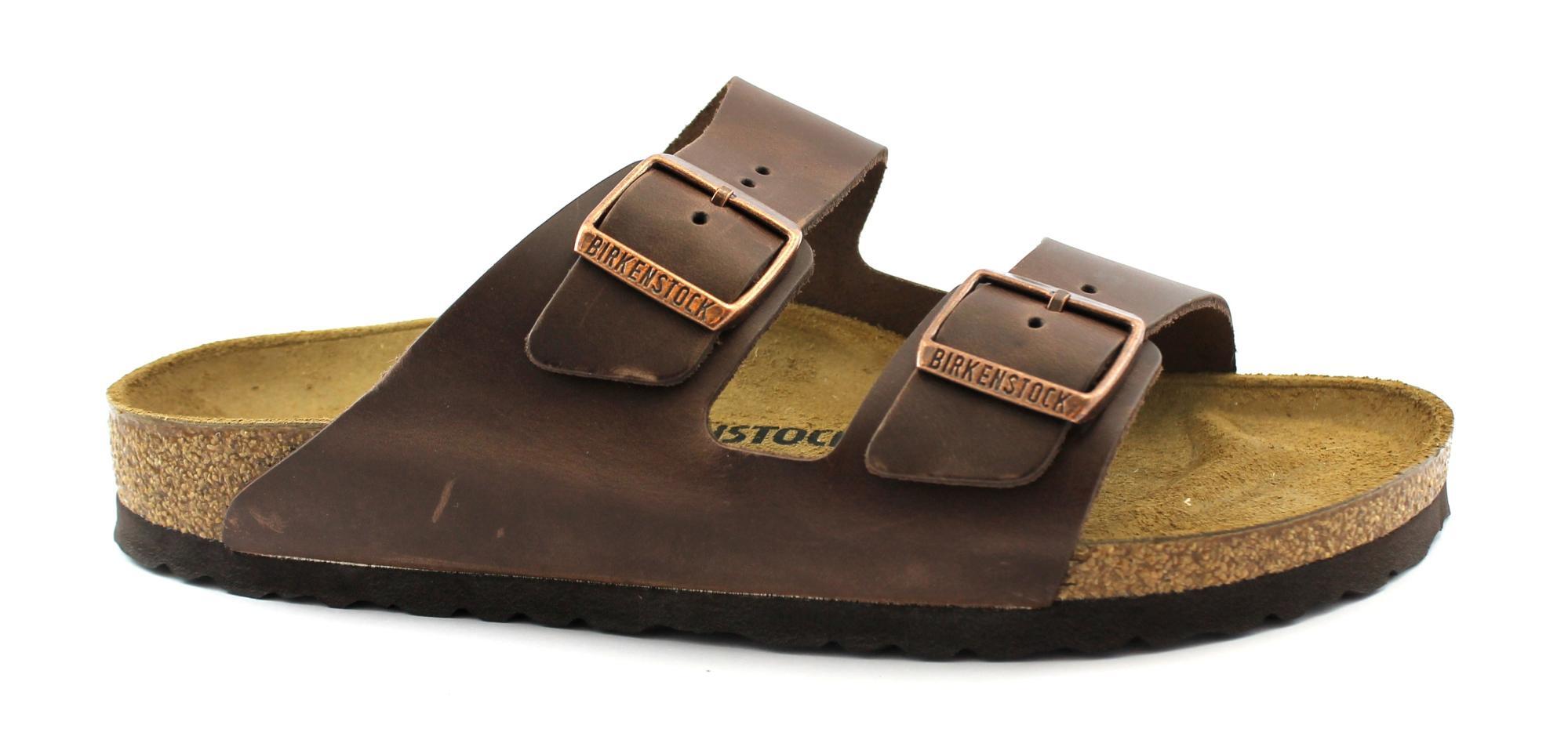 Klapki Birkenstock Arizona Brązowe Dorosłych
