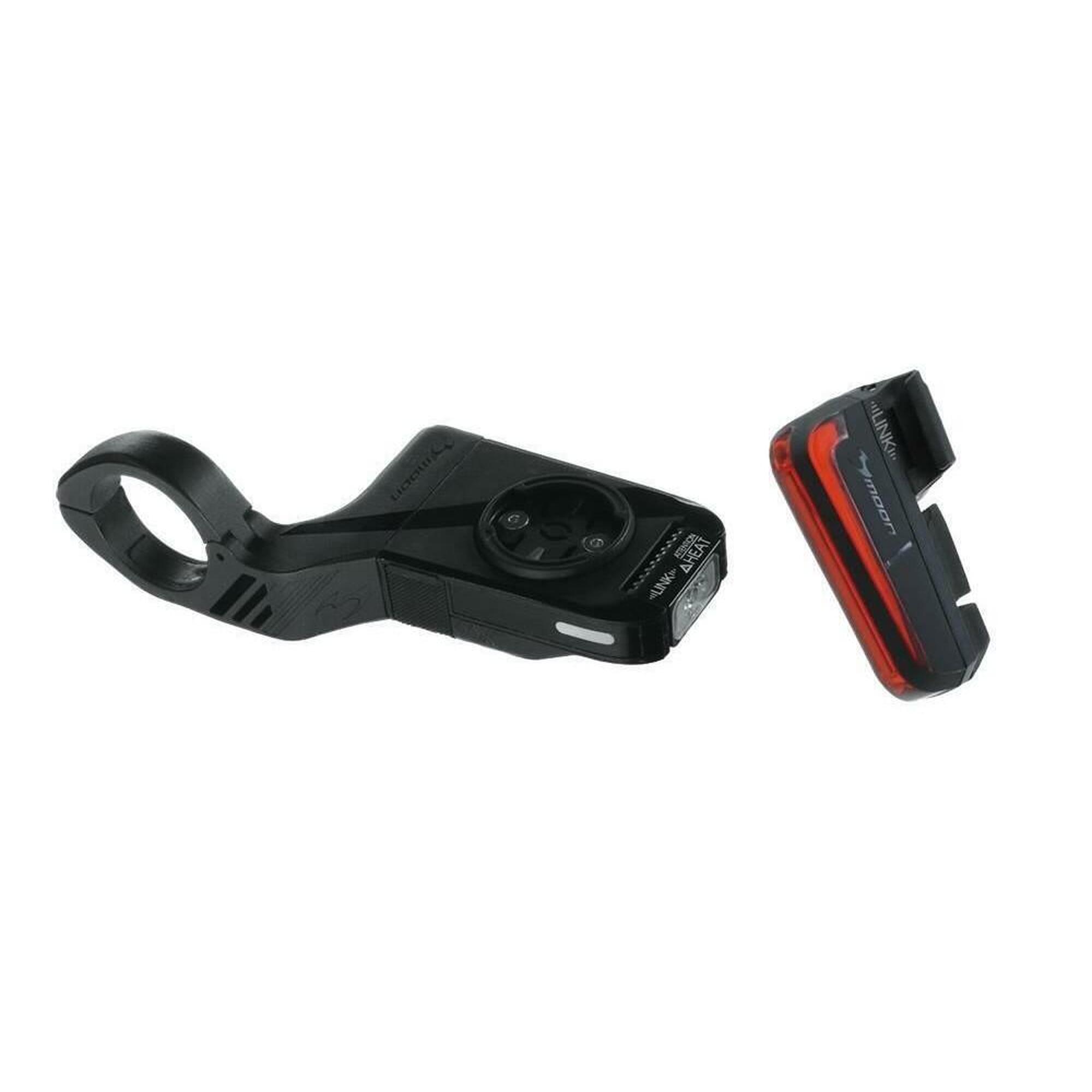 Oświetlenie rowerowe Moon MX & Cerberus 400 lm akumulator