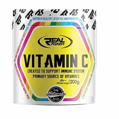Zdrowie i uroda Real Pharm Vitamin C 200g Forest Fruits