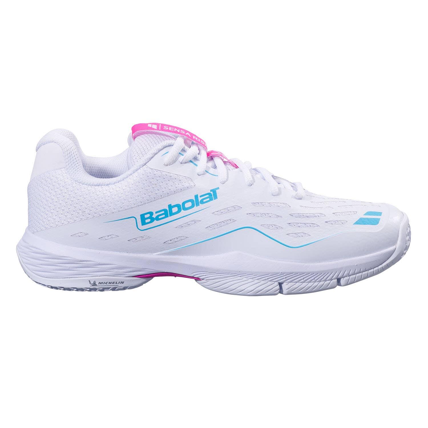 BABOLAT SENSA RISE WOMEN White FW25 (Zapatillas)